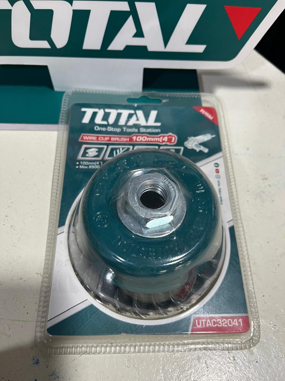 CEPILLO TRENZADO 4 PULGADAS MARCA TOTAL UTAC32041